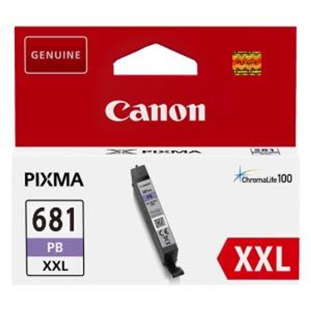CLI681XXLPB - Canon CLI681XXLPB Extra High Yield Photo Blue Ink Cartridge