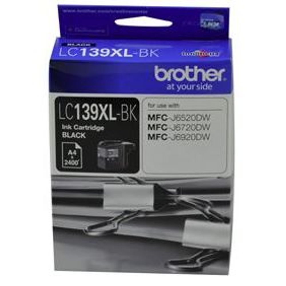 LC139XLBK - Brother LC139XLBK Black High Yield Ink Cartridge