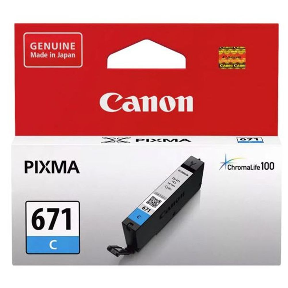 CLI-671C - Canon CLI671C Cyan Ink Cartridge