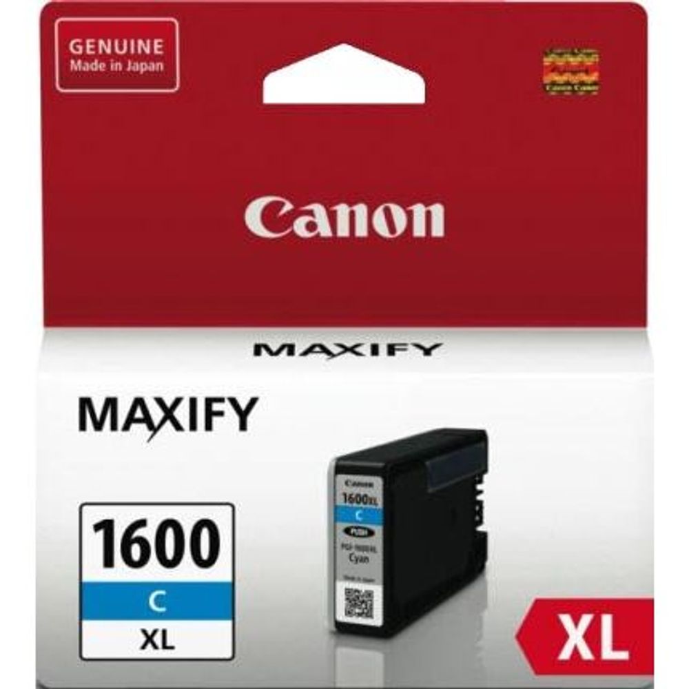 PGI1600XLCOCN - Canon PGI1600XLC Cyan High Yield Ink Cartridge