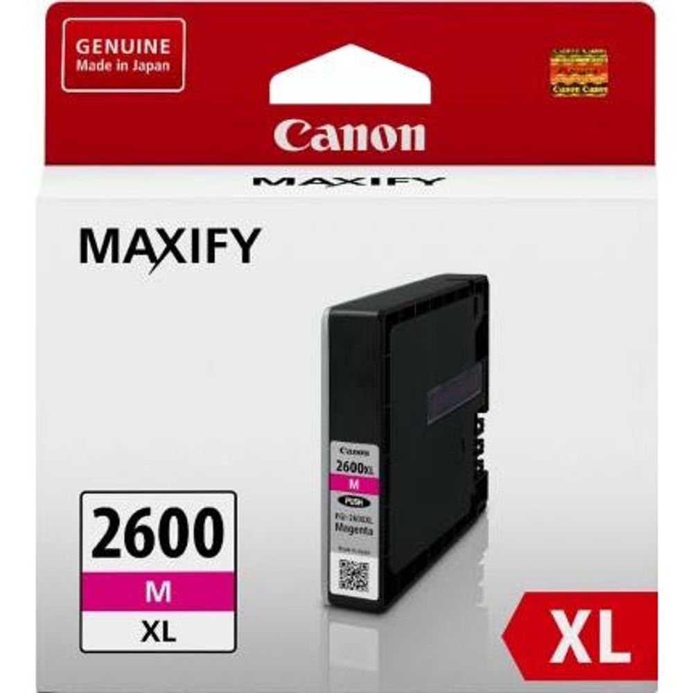 PGI2600XLMOCN - Canon PGI2600XLM Magenta High Yield Ink Cartridge