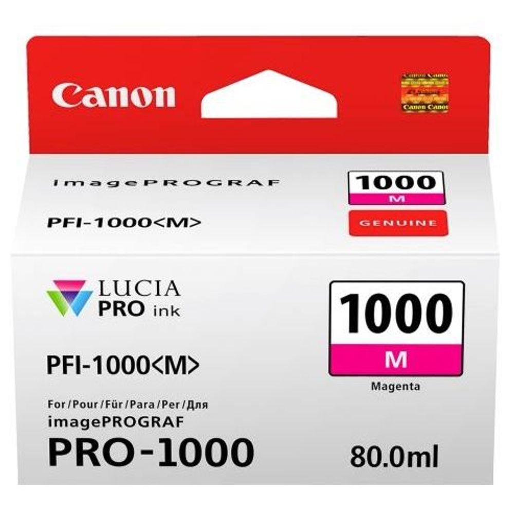 PFI-1000M - Canon PFI-1000M Magenta Ink Tank