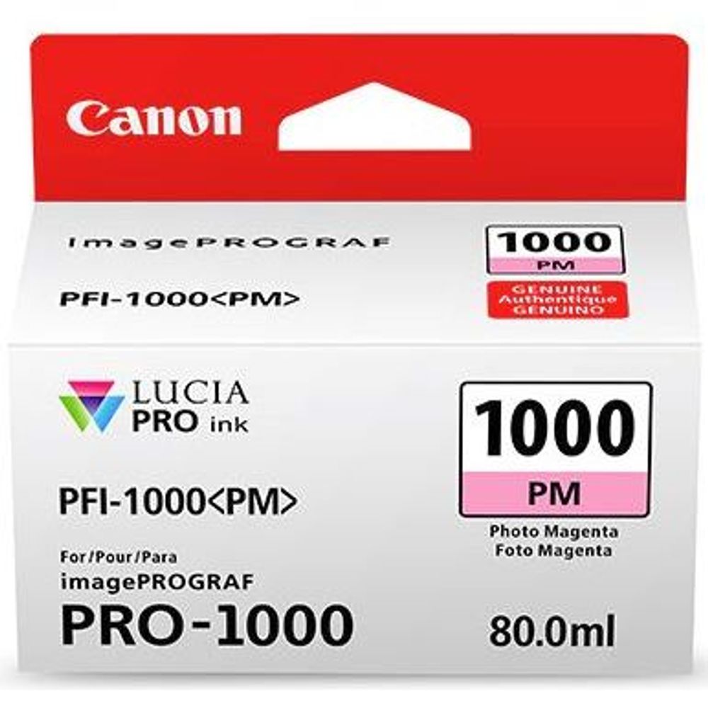 PFI-1000PM - Canon PFI-1000PM Photo Magenta Ink Tank
