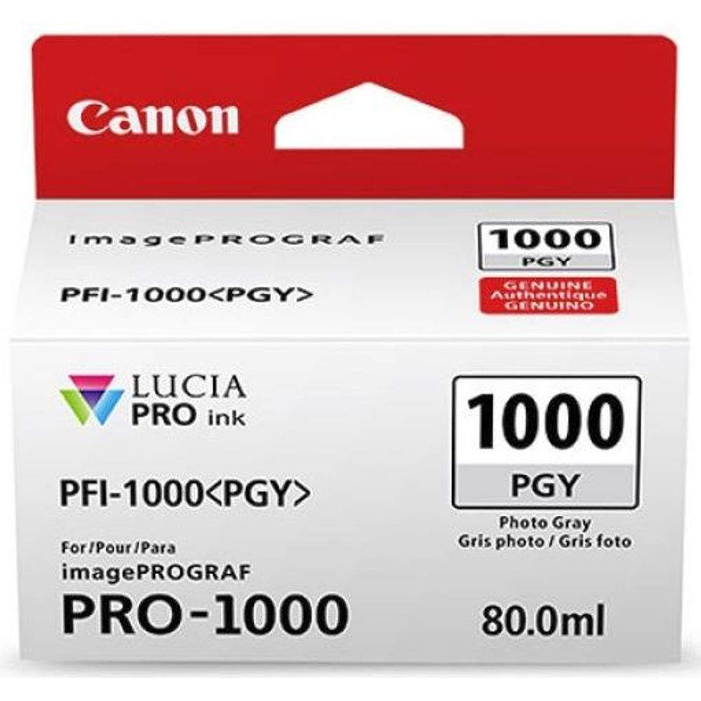 PFI-1000PGY - Canon PFI-1000PGY Photo Grey Ink Tank