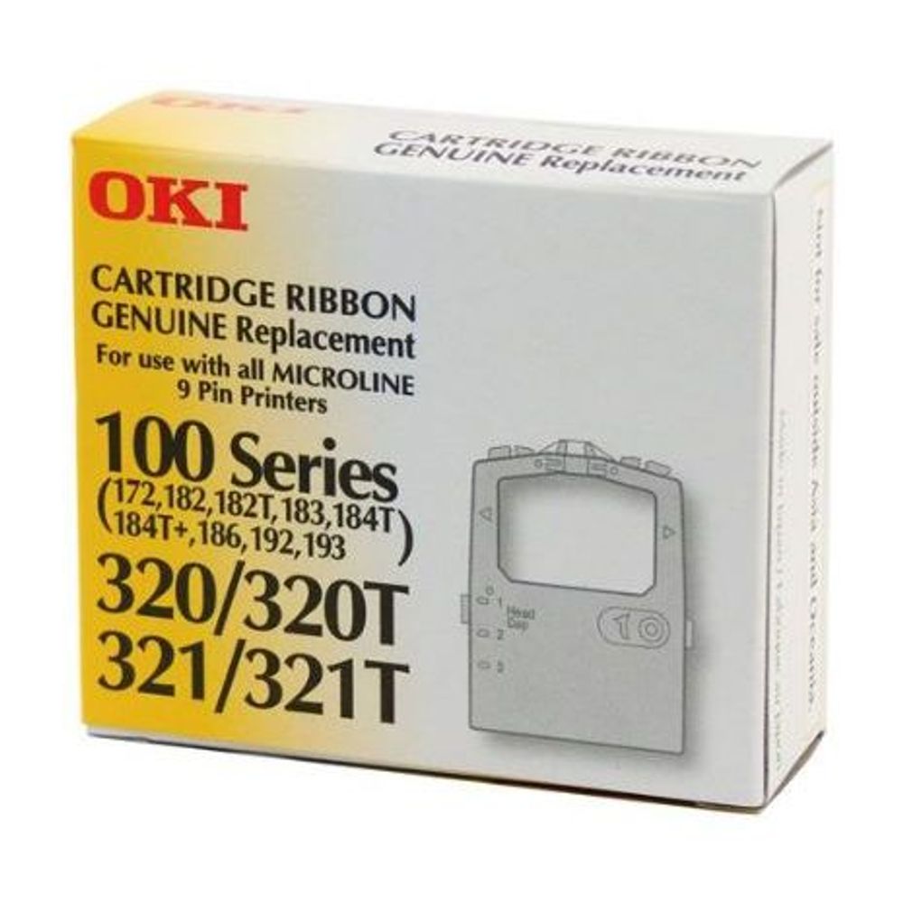 44641501 - OKI Microline Cartridge Ribbon - 100 Series/ML320/ML321