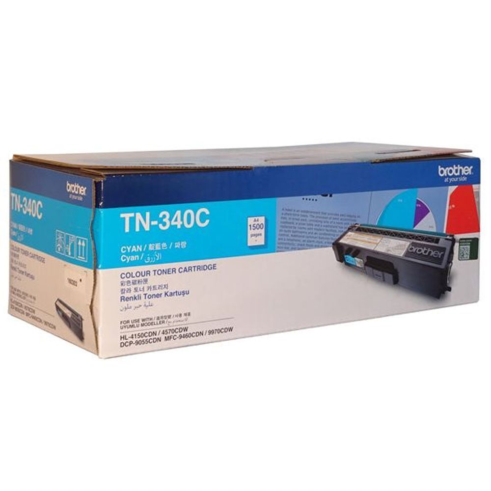 TN340C - Brother TN-340C Cyan Toner