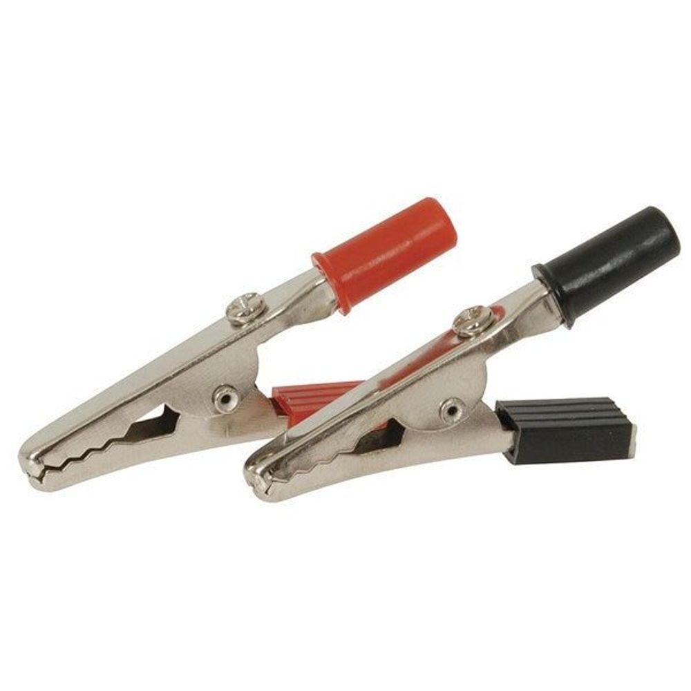 EH3025 - Alligator Clip with Screw Terminal - Red