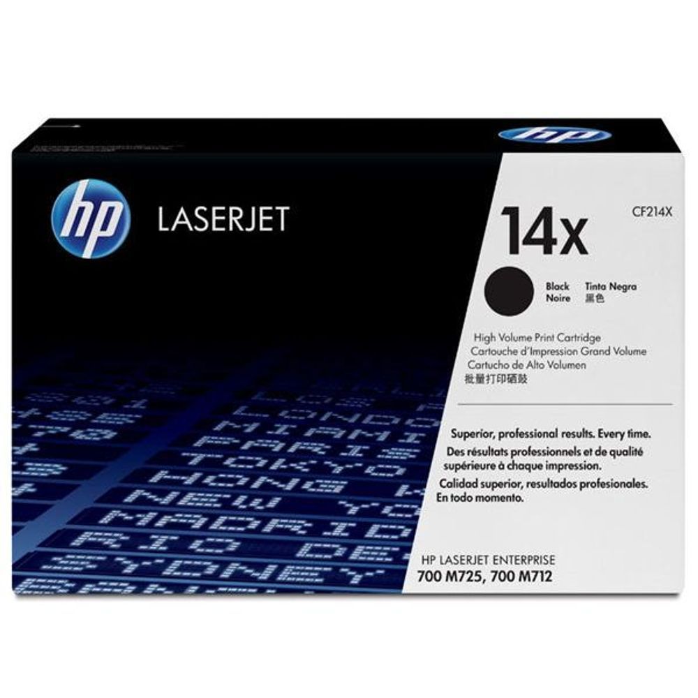 CF214X - HP 14X High Yield Black Toner