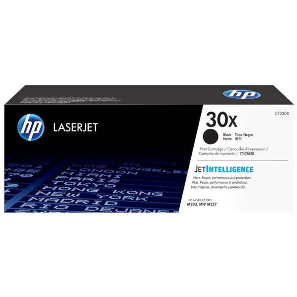 CF230X - HP 30X Black High Yield Toner