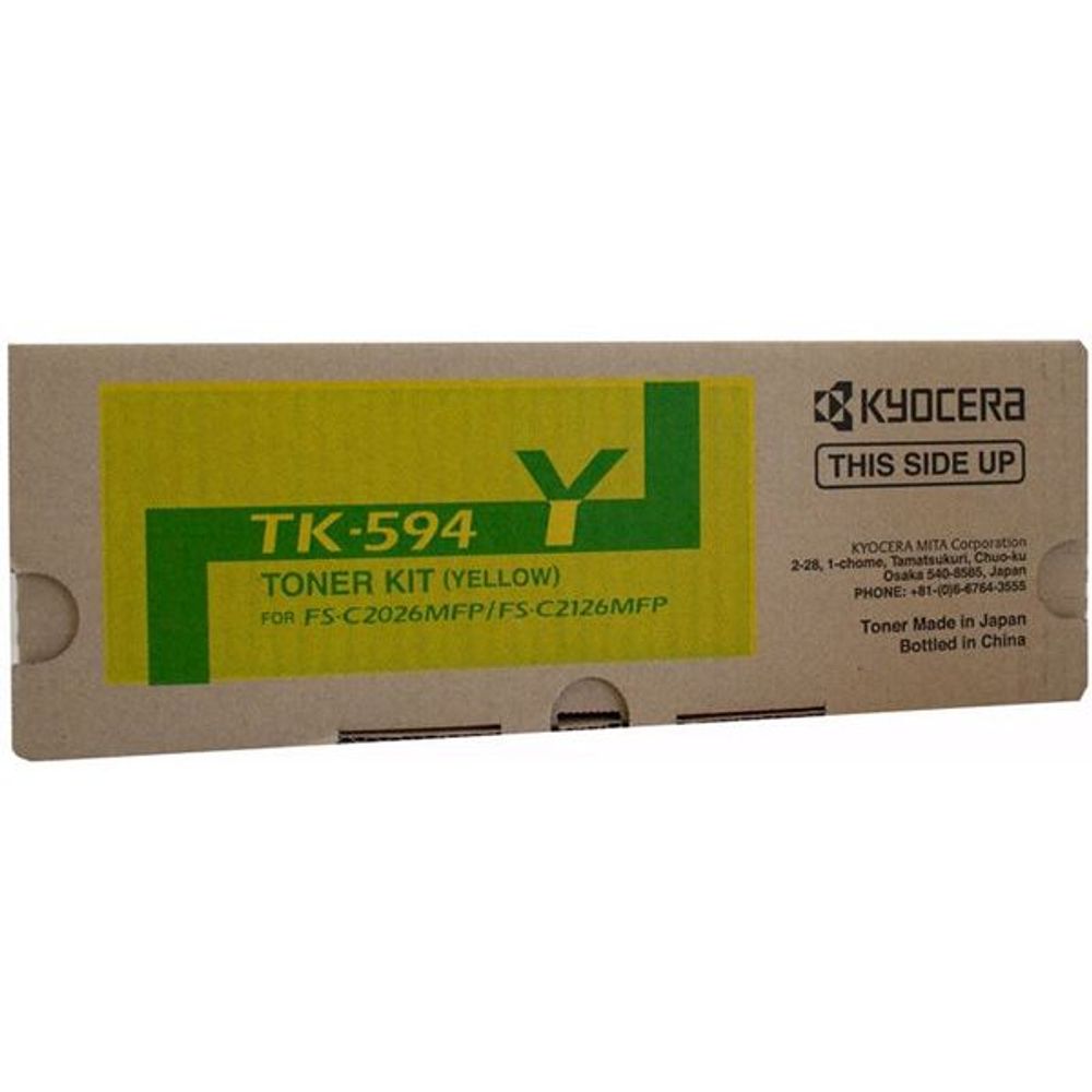 TK-594Y - Kyocera TK-594Y Yellow Toner