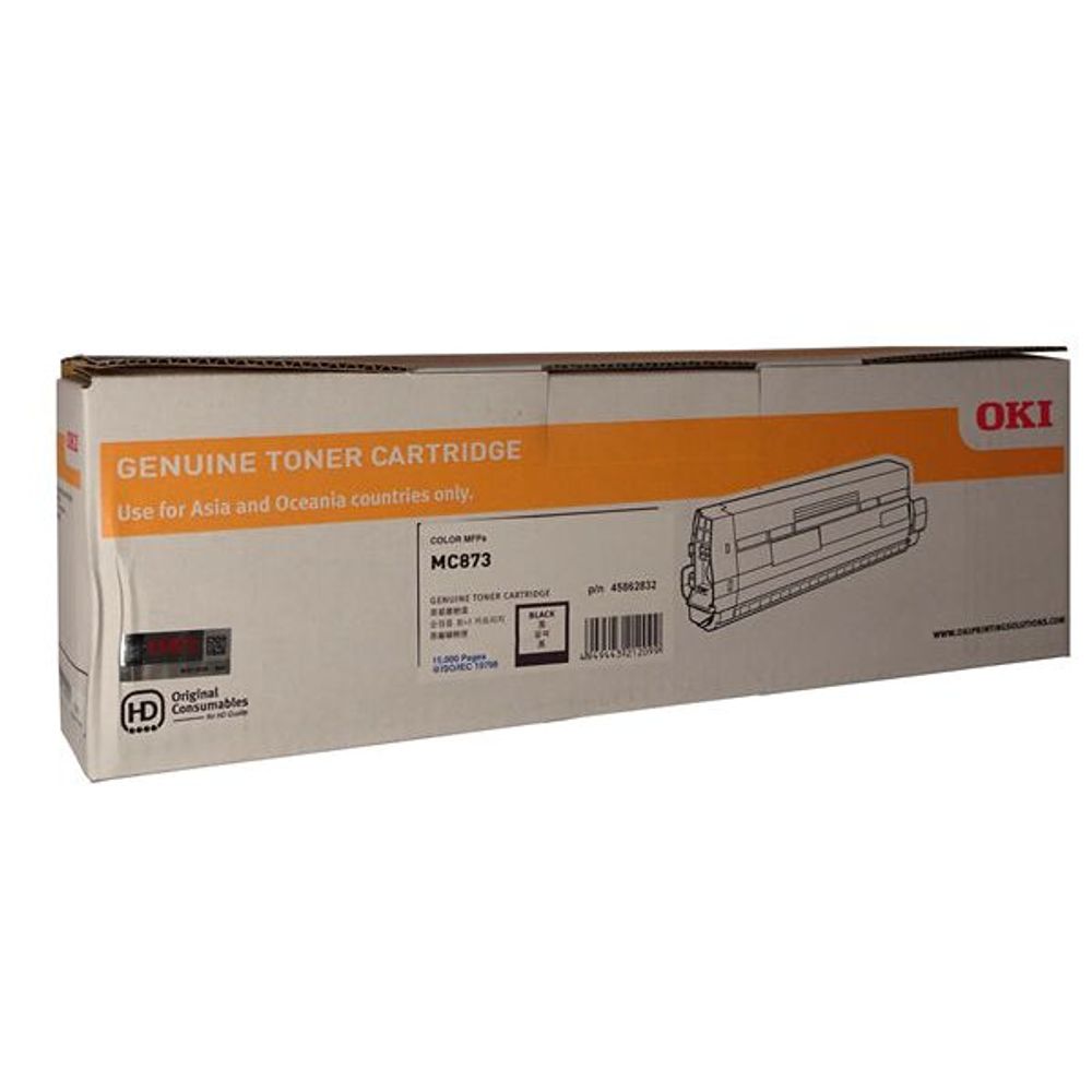 45862832 - OKI 45862832 Black High Yield Toner