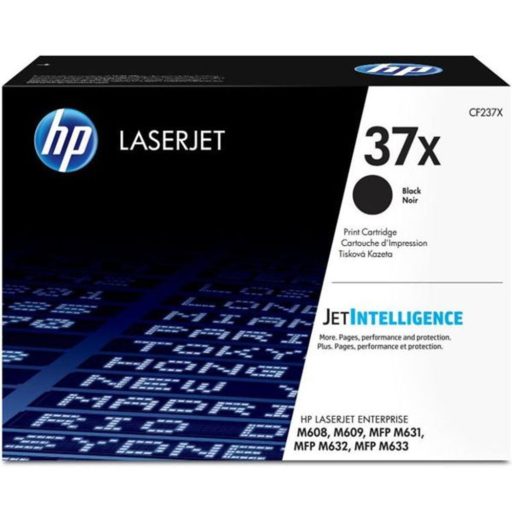 CF237X - HP 37X Black Toner