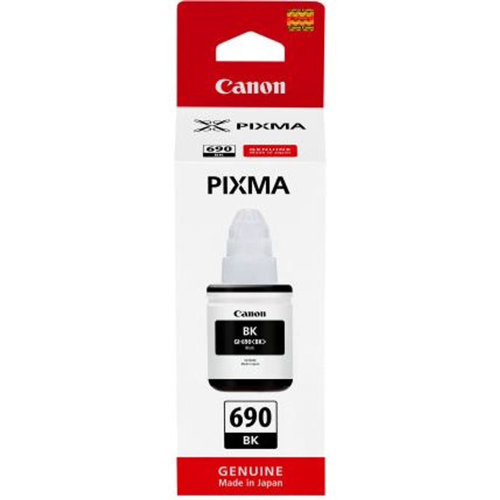 GI690BK - Canon GI690 Black Pixma MegaTank Ink Bottle