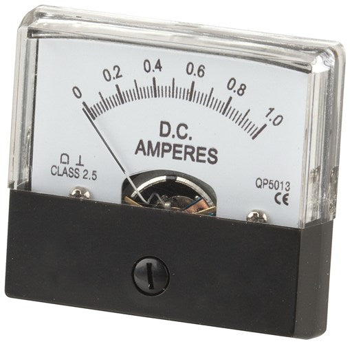 QP5013 0 - 1A MU45 Panel Meter - Moving Coil Type