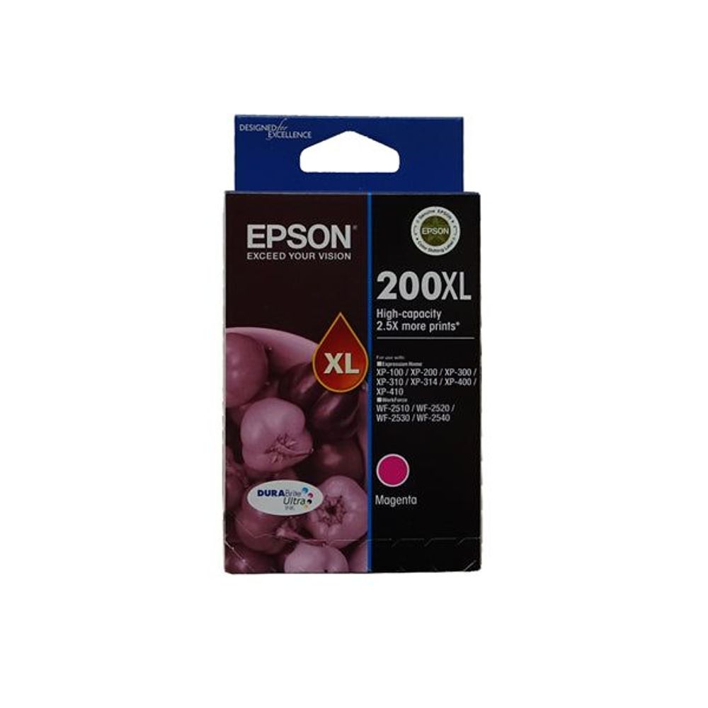 C13T201392 - Epson 200XL Magenta High Yield Ink Cartridge
