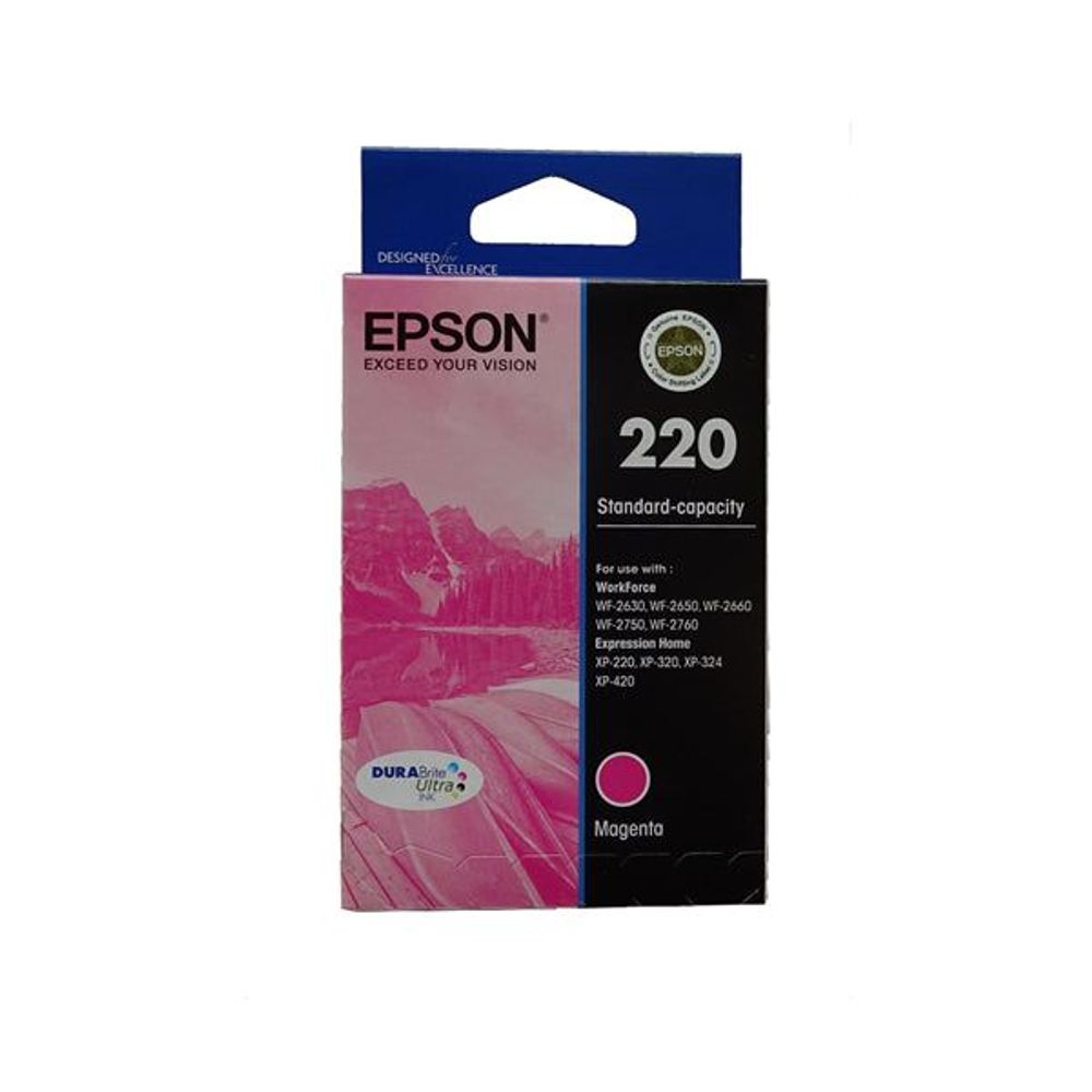 C13T293392 - Epson 220 Magenta Ink Cartridge