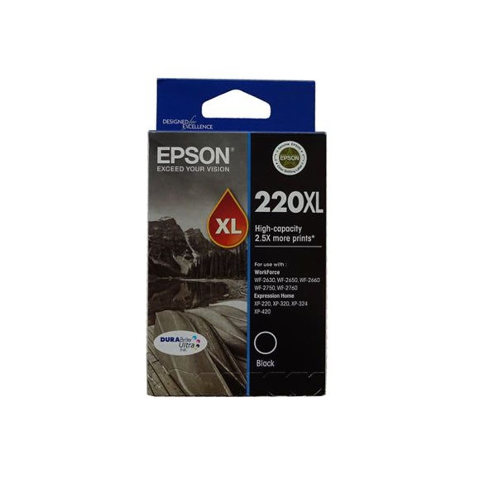 C13T294192 - Epson 220XL Black High Yield Ink Cartridge