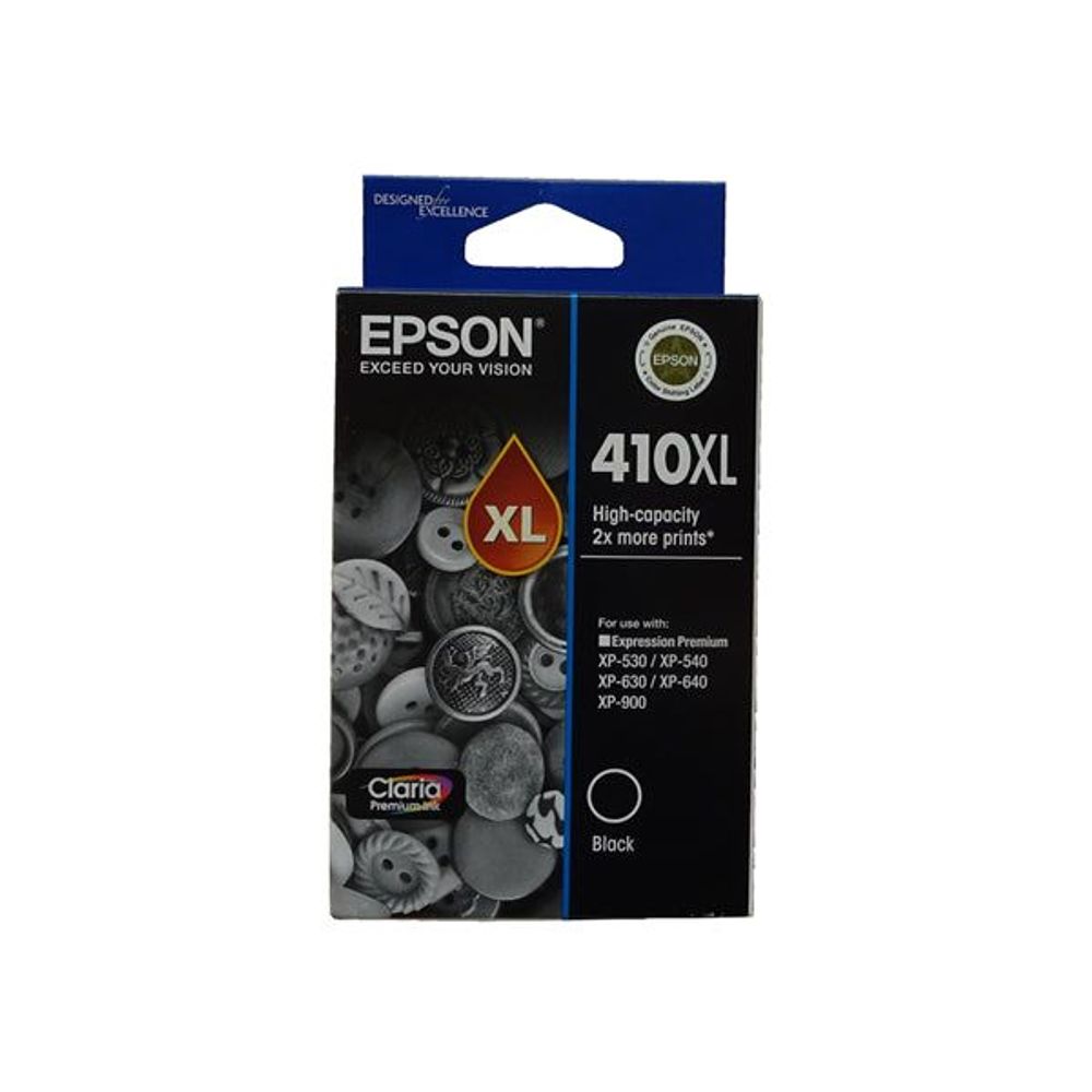 C13T339192 - Epson 410XL Black High Yield Ink Cartridge