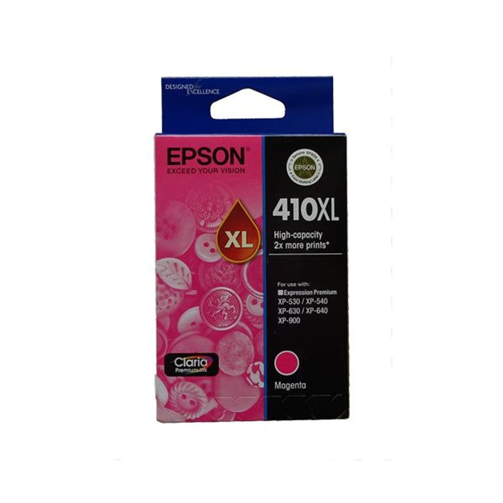 C13T340392 - Epson 410XL Magenta High Yield Ink Cartridge
