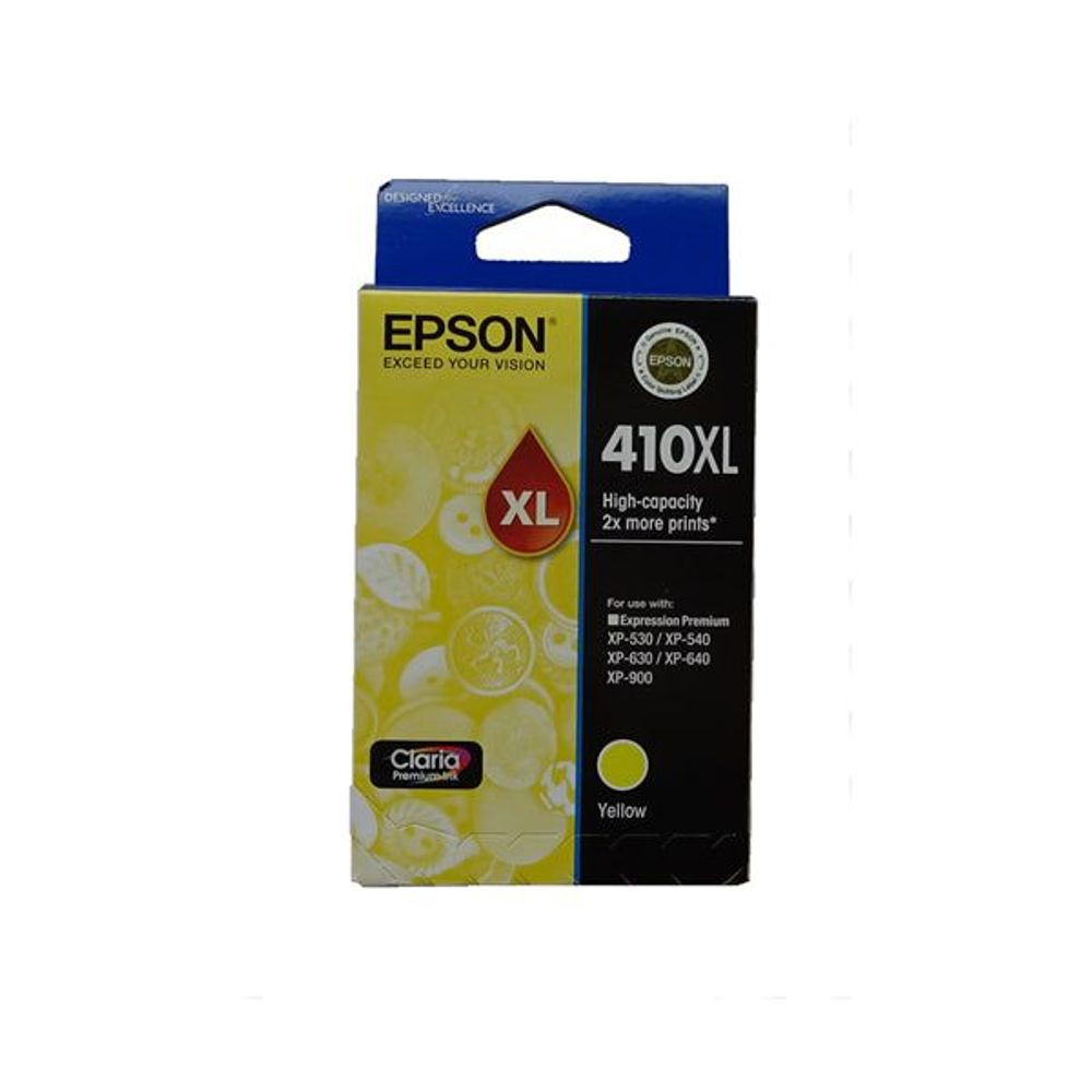 C13T340492 - Epson 410XL Yellow High Yield Ink Cartridge
