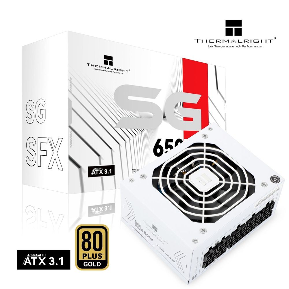 Thermalright TR-SGFX 650 80+ Gold modular PSU, ATX 3.1 Default Title