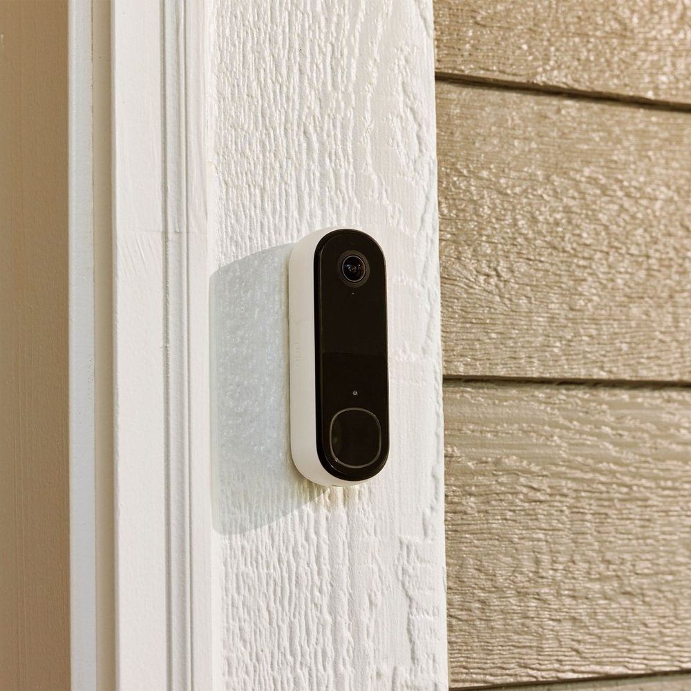 AVD4001-100AUS - Arlo Video Doorbell 2K Wired/Wire Setup - Wire - 3.05 m - White