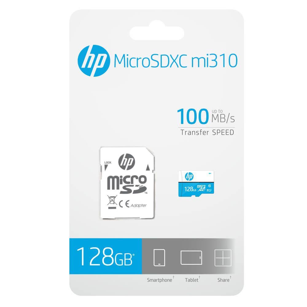 HFUD128-1U1BA - HP U1 High Speed MicroSD Card 128GB