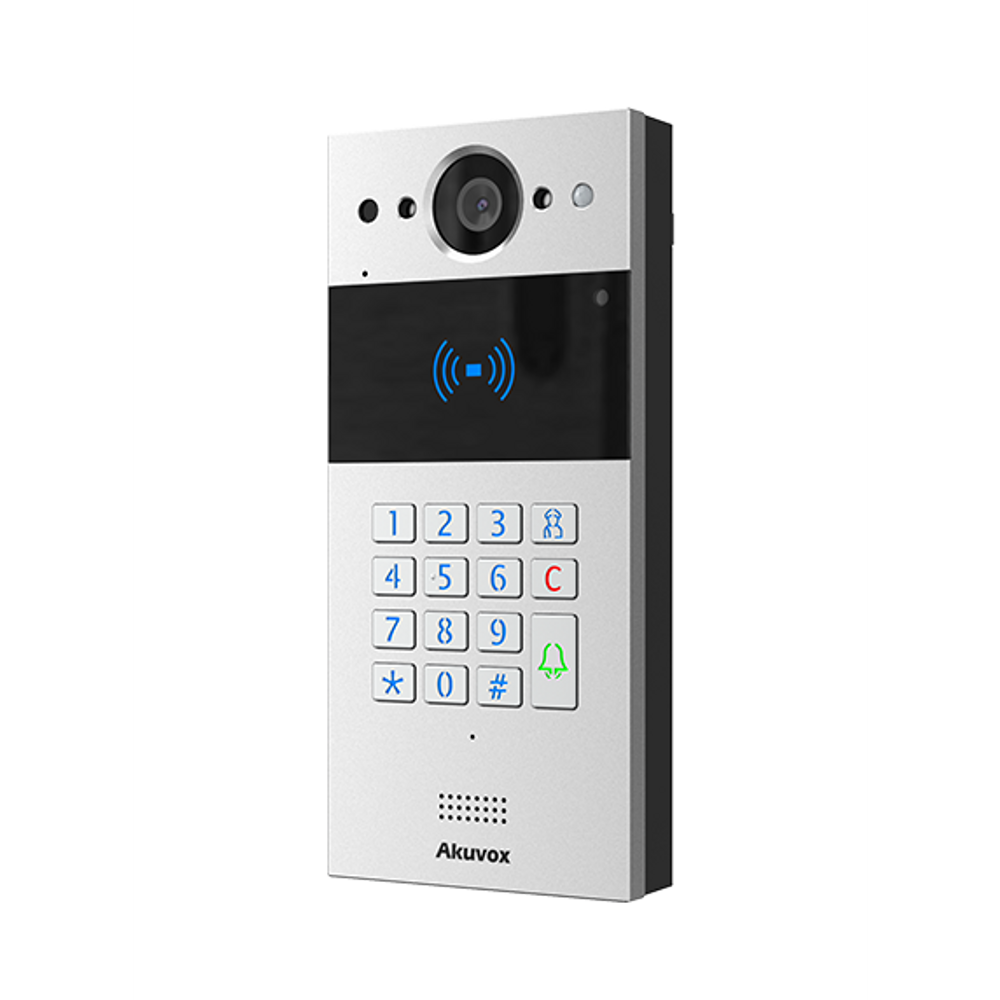 M2 Intercom/keypad IntercomKit-2Wire - Akuvox 2-Wire Intercom Kit doorphone with a numeric ...