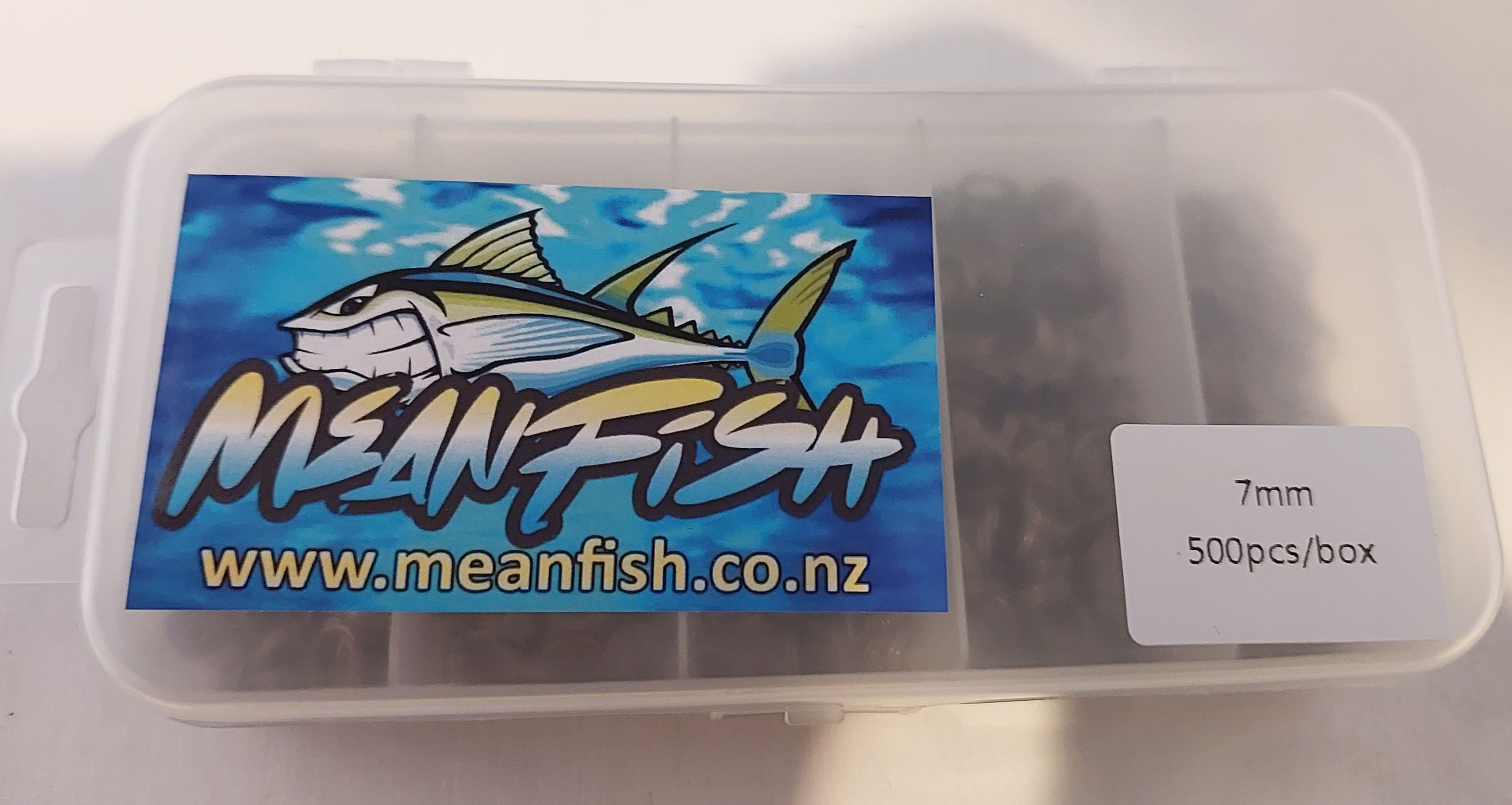 7mm Split Rings Value Pack of 500 - MeanFish