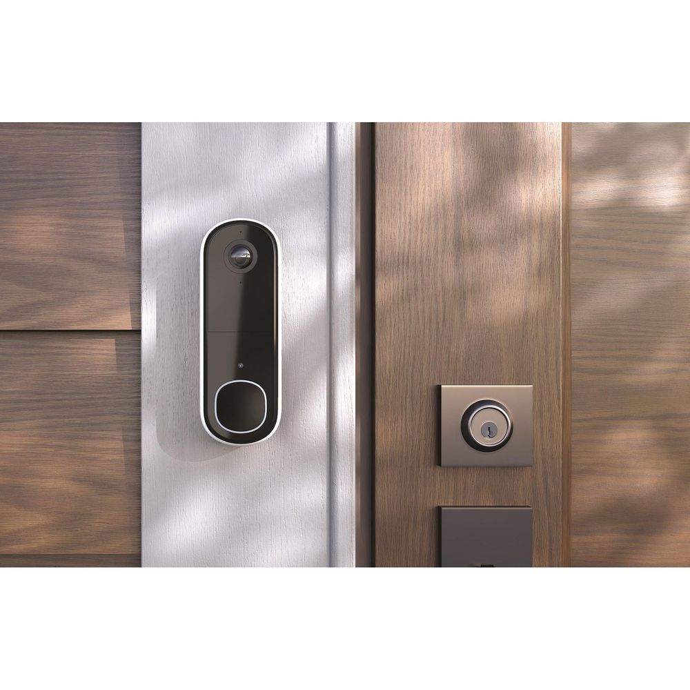 AVD4001-100AUS - Arlo Video Doorbell 2K Wired/Wire Setup - Wire - 3.05 m - White
