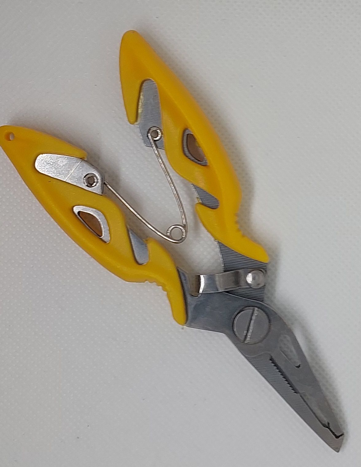 Meanfish Fishing Plier Scissor Yellow