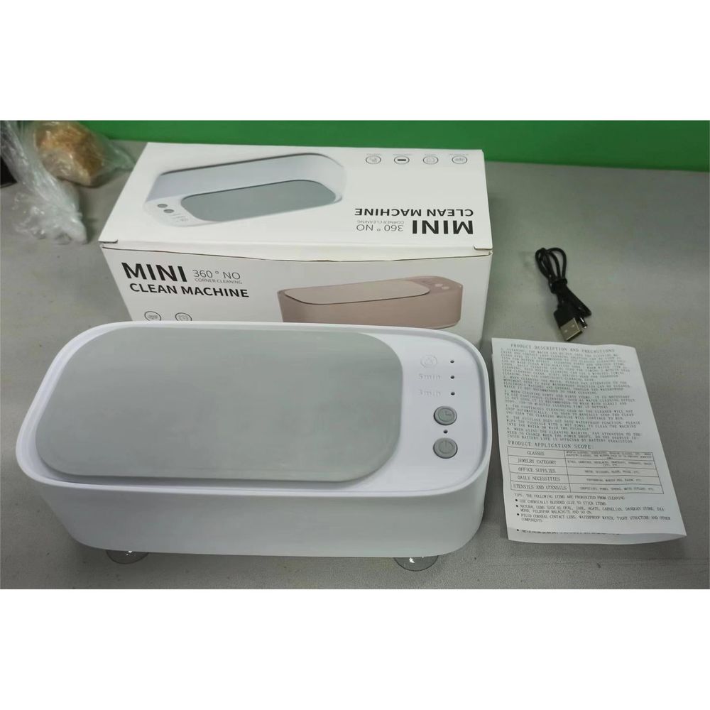 Rechargeable Ultrasonic Cleaner for Jewelry and Coins