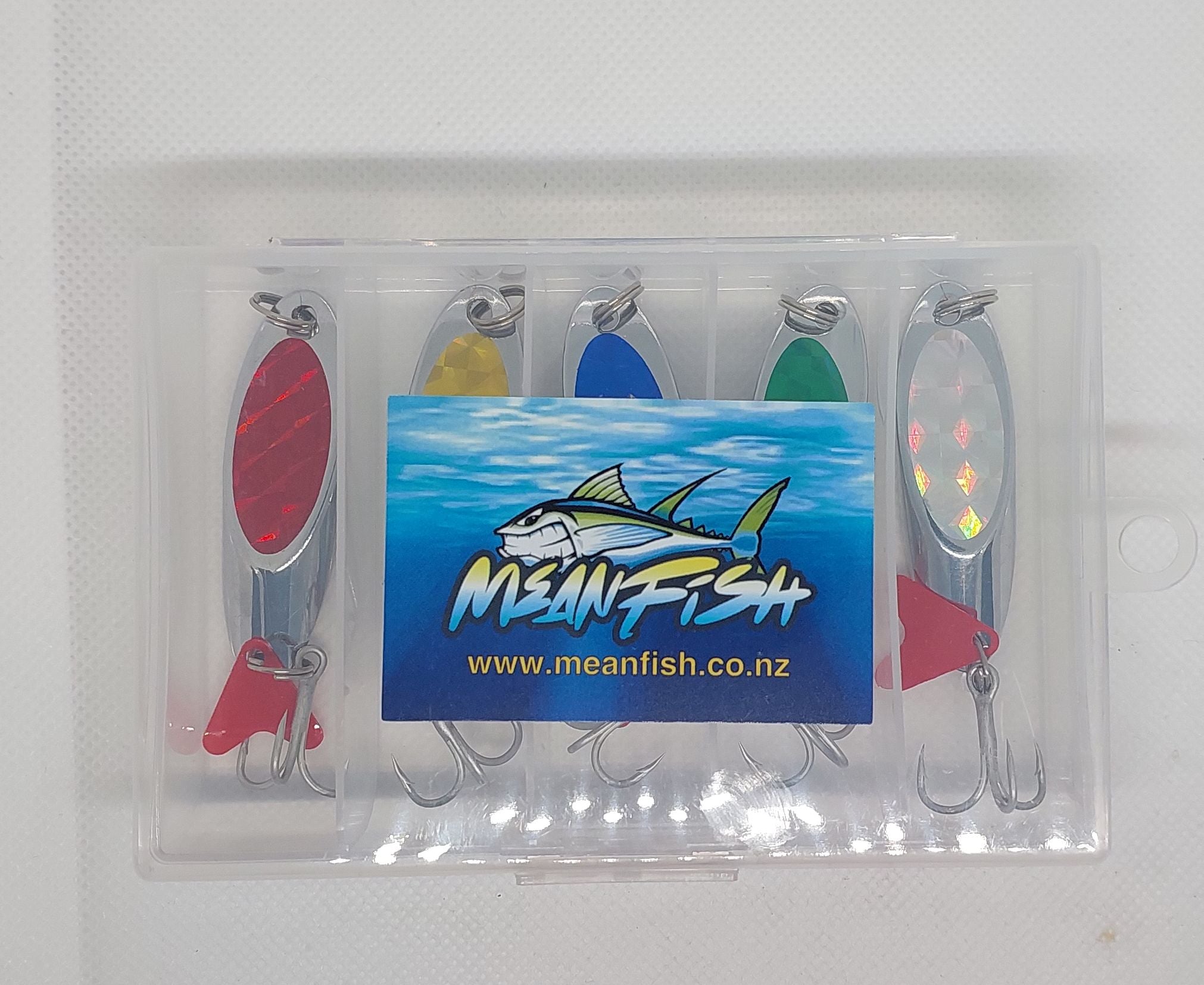 Kahawai Lures 5 x 21 Grams with TackleBox