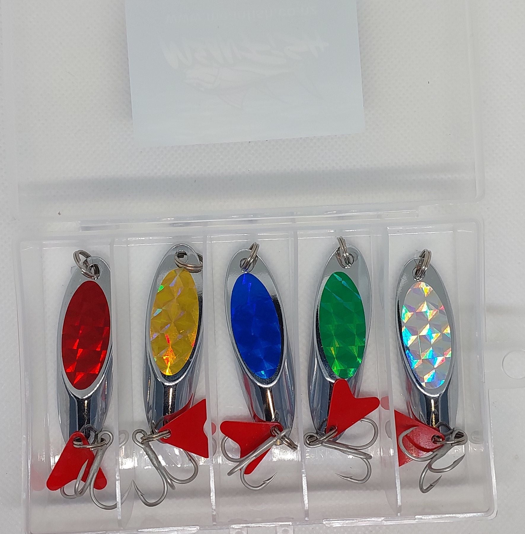 Kahawai Lures 5 x 21 Grams with TackleBox