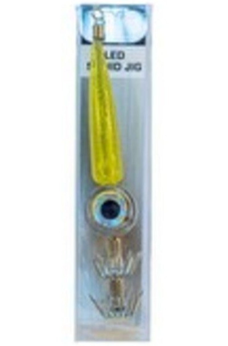 Fishtech LED Squid Jig Yellow