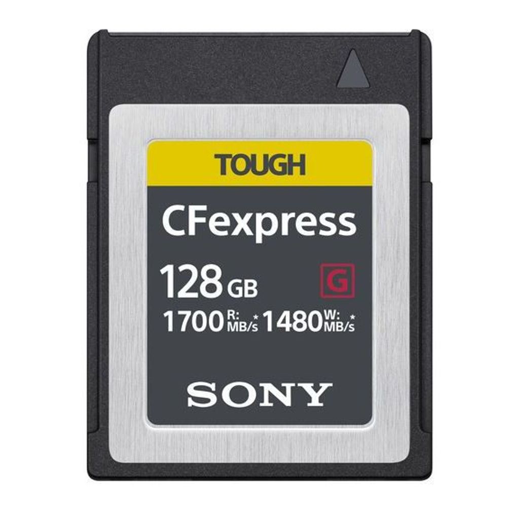 Sony TOUGH CFexpress Type B memory card, 128GB, 1700/1480 MB/s