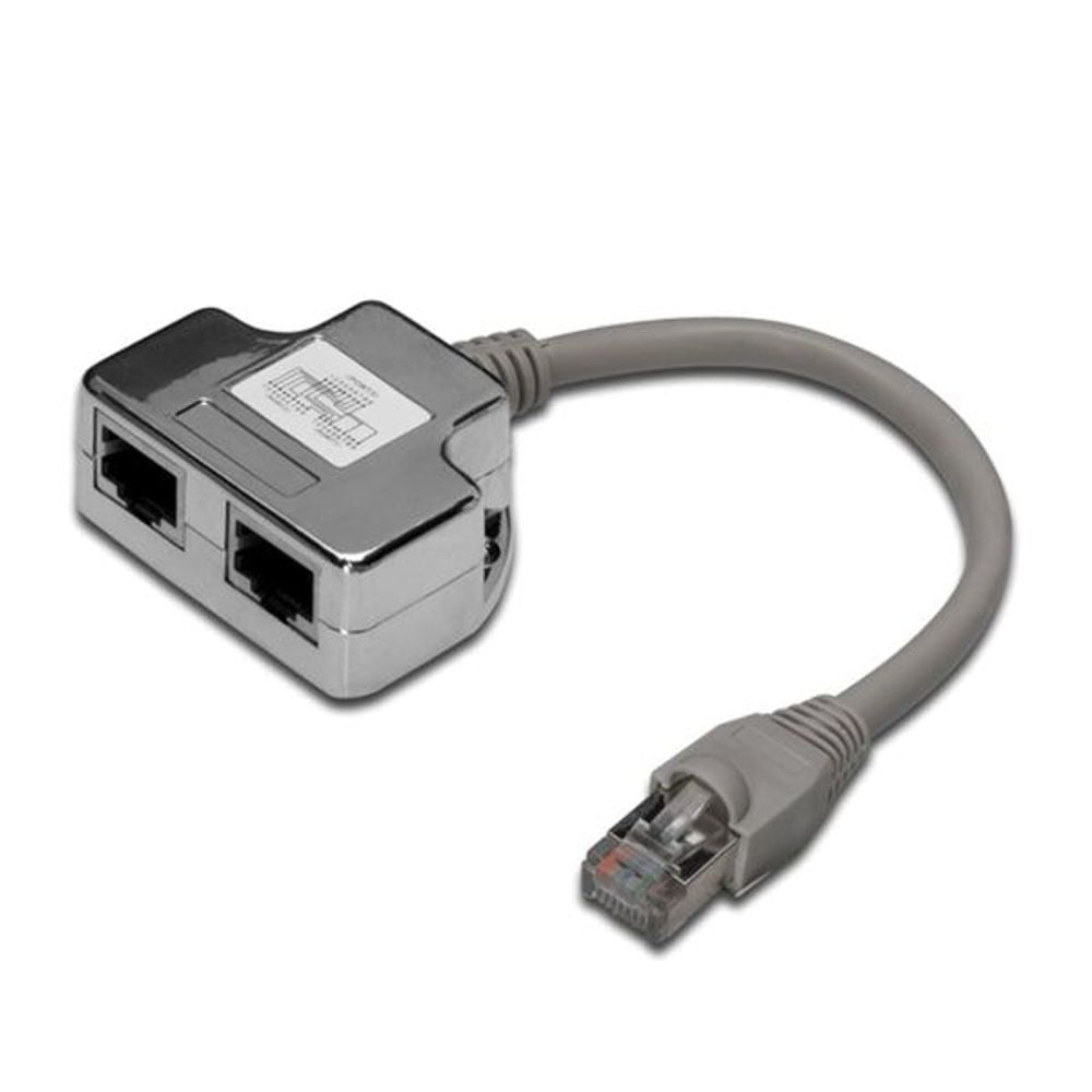 DN-93904 - Digitus CAT5e RJ45 Data/Data Splitter