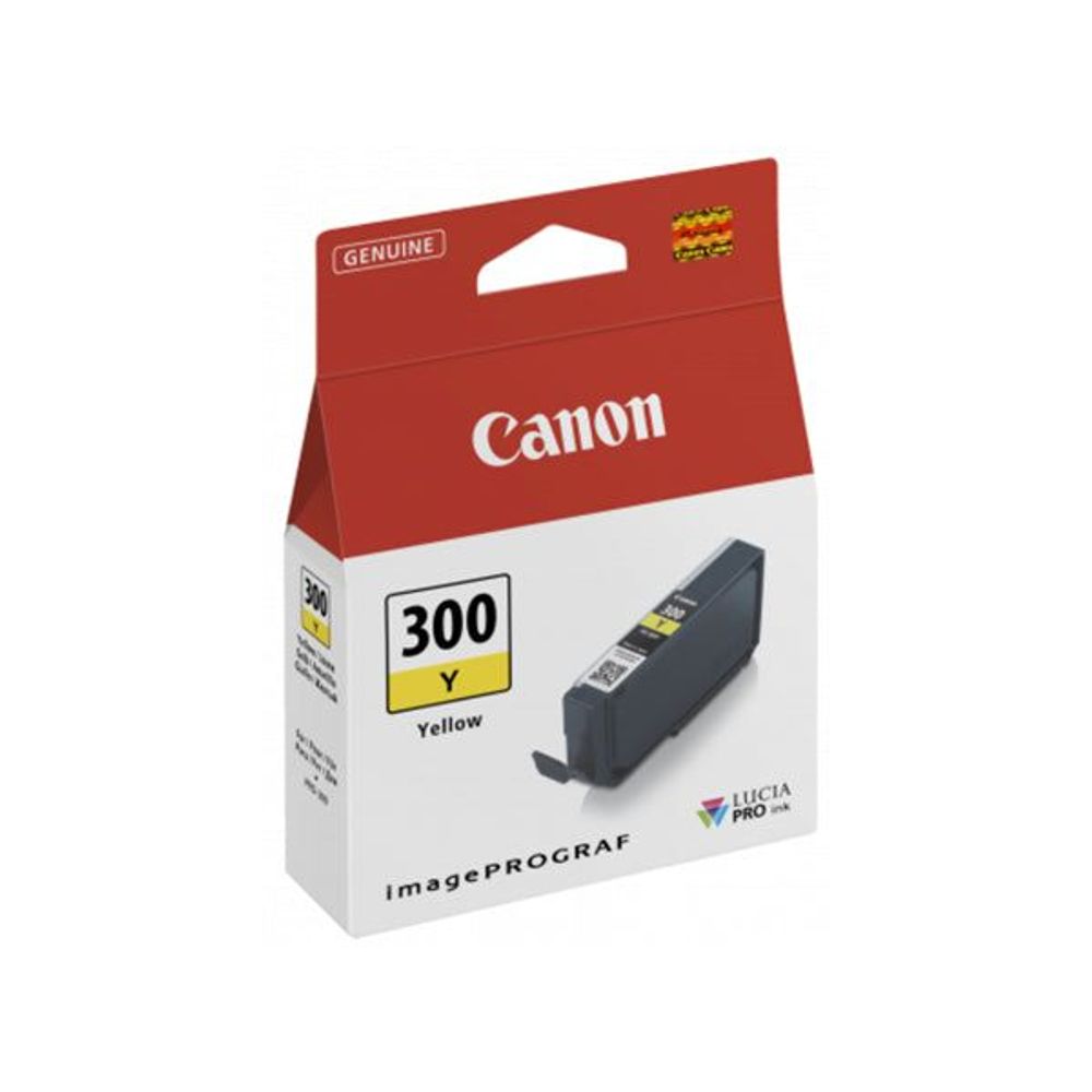 PFI-300Y - Canon PFI-300Y Yellow Ink Cartridge