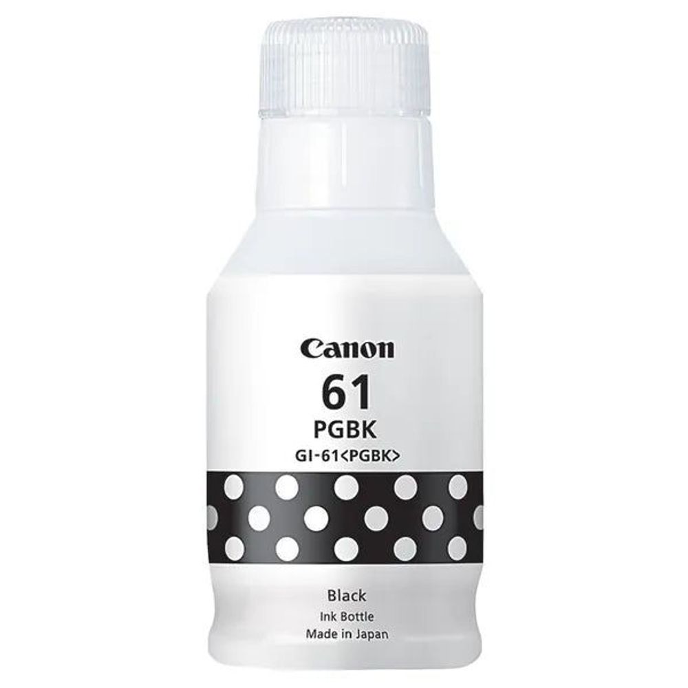 GI-61PGBKOCN - Canon GI61BK Black PIXMA MegaTank Ink Bottle