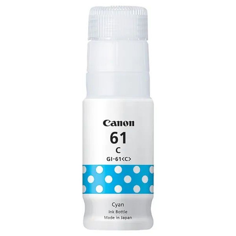 GI-61COCN - Canon GI61C PIXMA MegaTank Ink Bottle Cyan