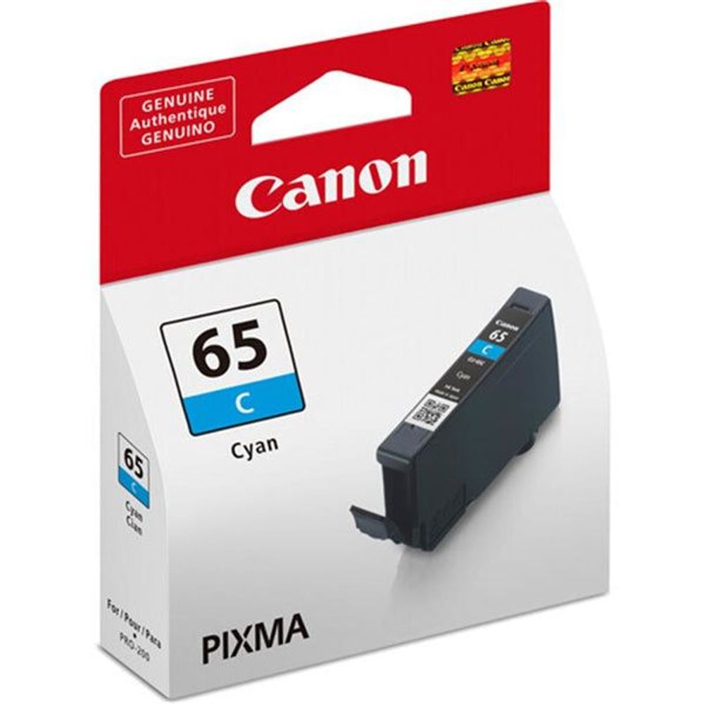 CLI-65C - Canon CLI-65C Dye Cyan Ink Cartridge (Monet)
