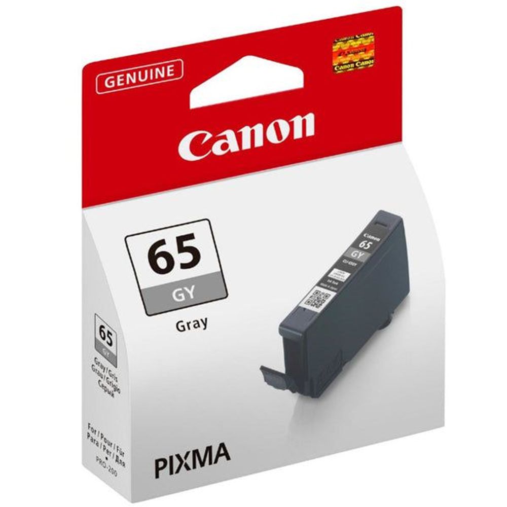 CLI-65GY - Canon CLI-65GY Dye Grey Ink Cartridge (Monet)