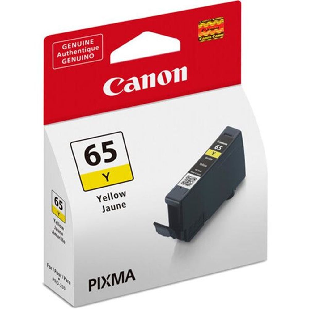 CLI-65Y - Canon CLI-65Y Dye Yellow Ink Cartridge (Monet)