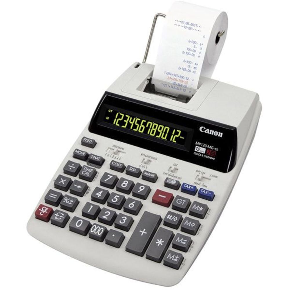 MP120-MGESII - Canon MP120MGESII 12 Digit 2 Colour Print Calculator