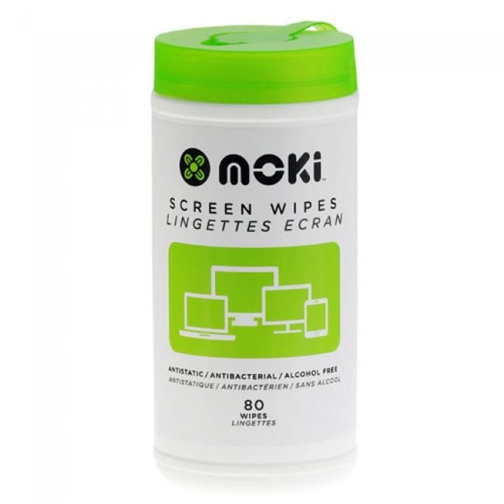 Moki Screen Wipes (80 pack)