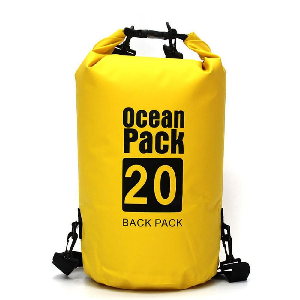 20L Dry Bag Heavy Duty PVC Water Proof Bag Yellow