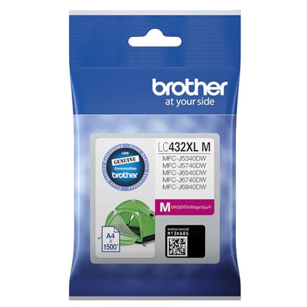 LC432XLM - Brother LC432XLM Magenta High Yield Ink Cartridge
