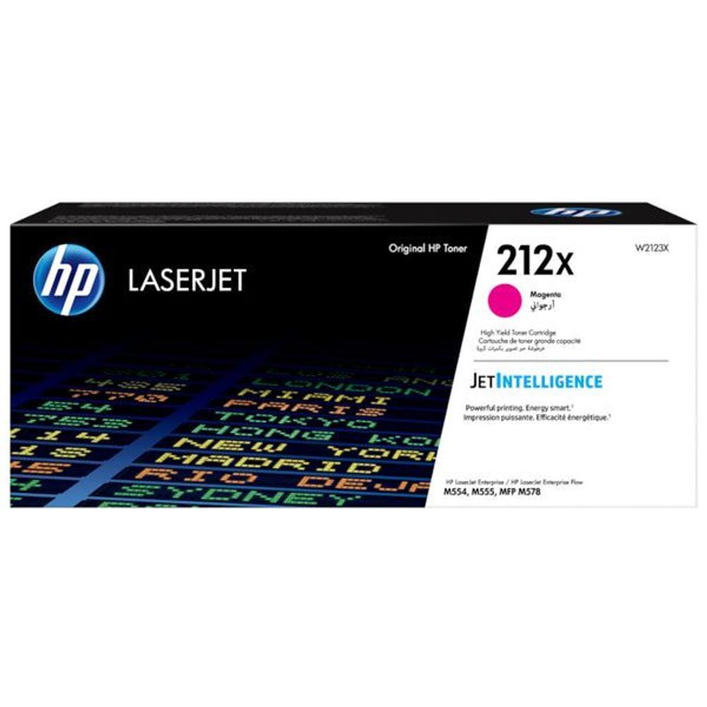 W2123X - HP 212X High Yield Magenta Original LaserJet Toner Cartridge