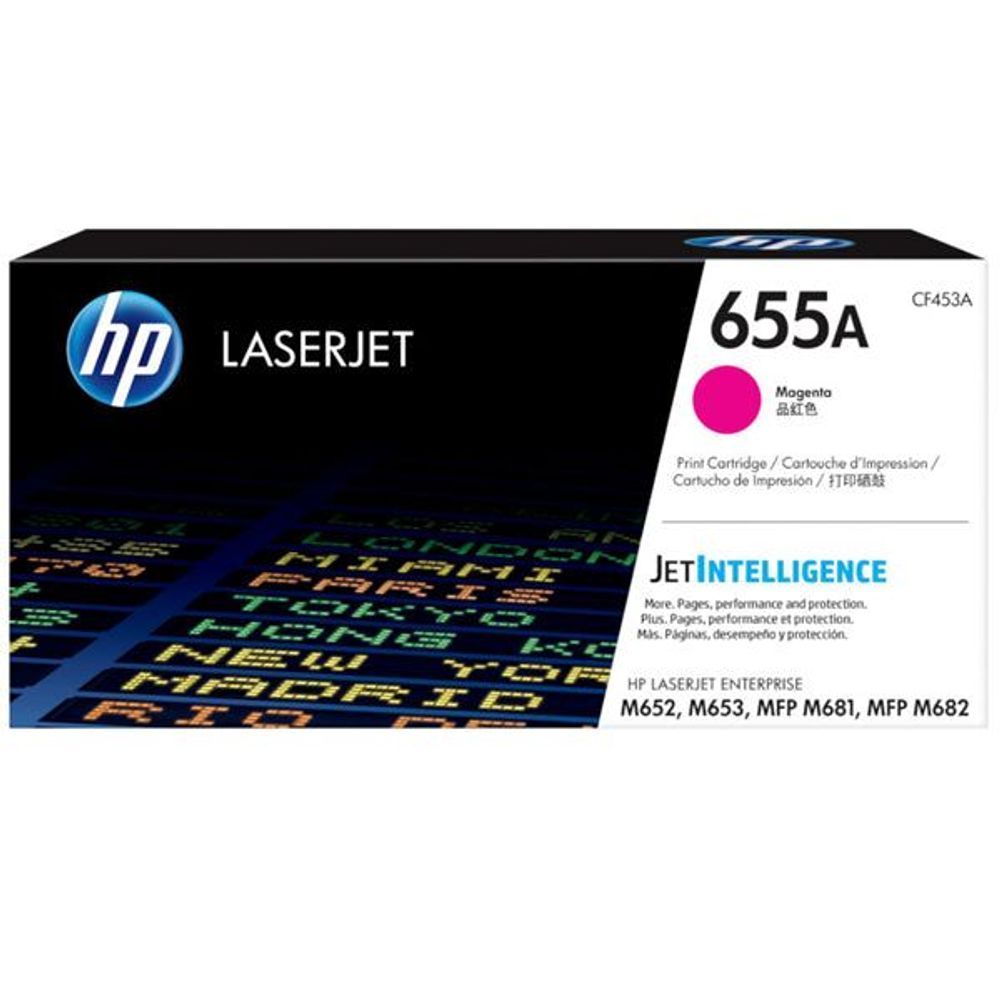 CF453A - HP 655A Magenta Original LaserJet Toner Cartridge