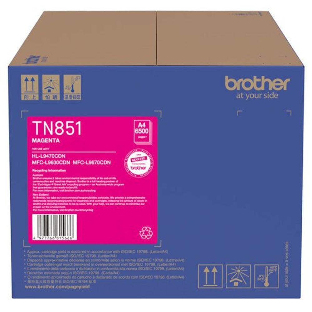 TN851M - Brother TN851M Magenta Standard Toner